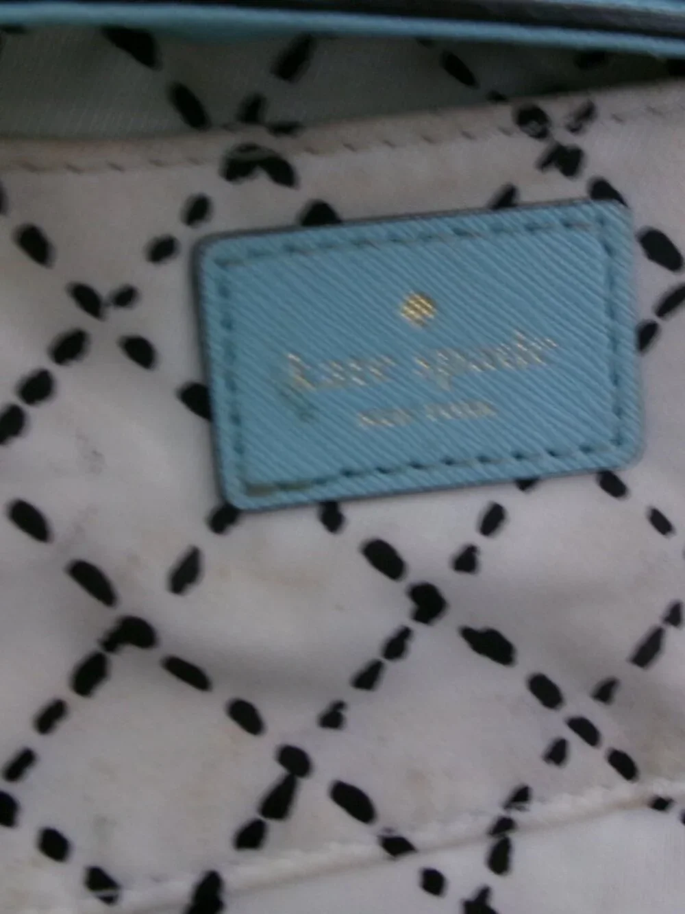 Kate Spade Newbury Lane Sally Crossbody Light Blue Bag Purse